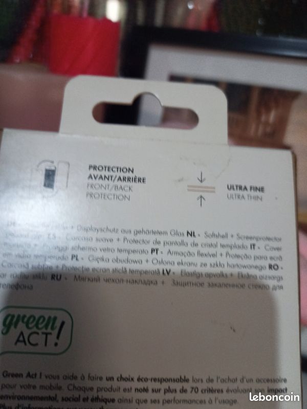 Coque Samsung Galaxy A03 protection écran verre trempé et coque souple (image 3)
