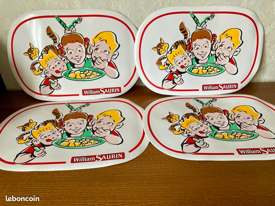Sets de table William Saurin vintage 80’s (image 4)