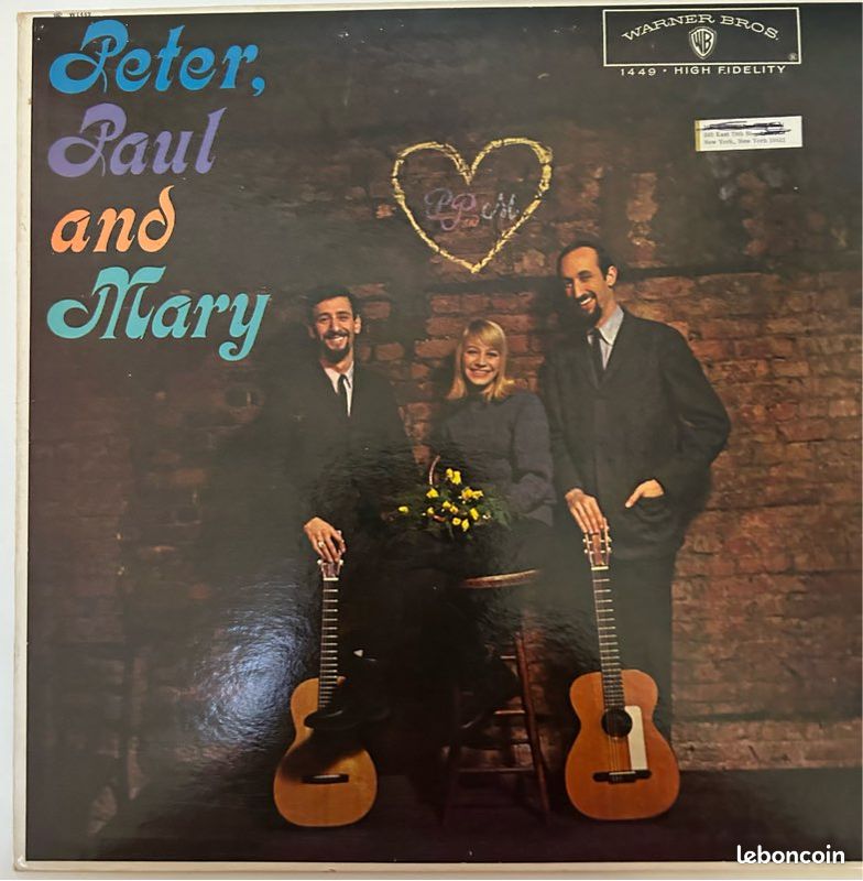 Vinyle 33 T, Peter Paul and Mary (image 1)