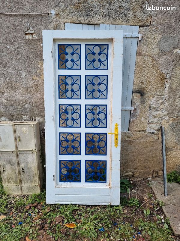 Porte bois fer forgé (image 1)