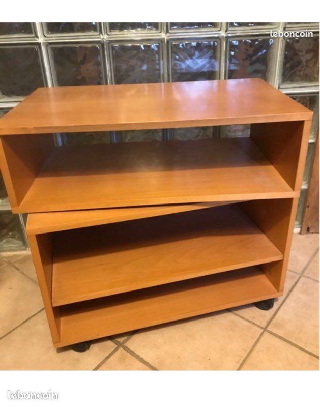 Meuble TV façon bois clair – Habitat (image 3)