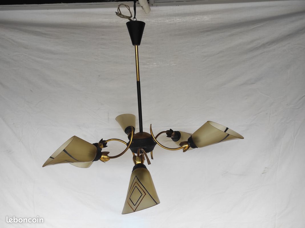 Lustre lampe VINTAGE (image 1)