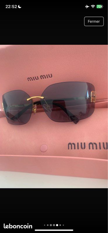 Lunette miu miu (image 4)
