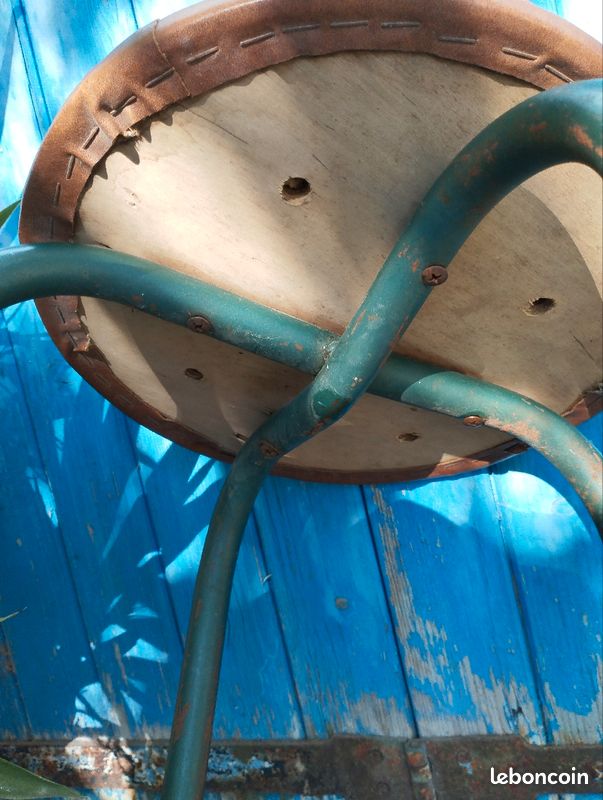 Tabouret tube vintage (image 5)