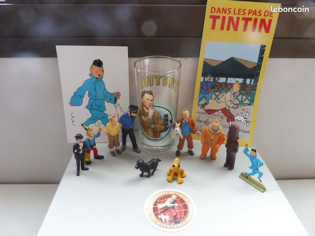 FIGURINE TINTIN MOULINSART N*95 TINTIN à la valise EUR 19,90 - FR FIGURINE TINTIN MOULINSART N*95 TINTIN à la valise EUR 19,90 - FR