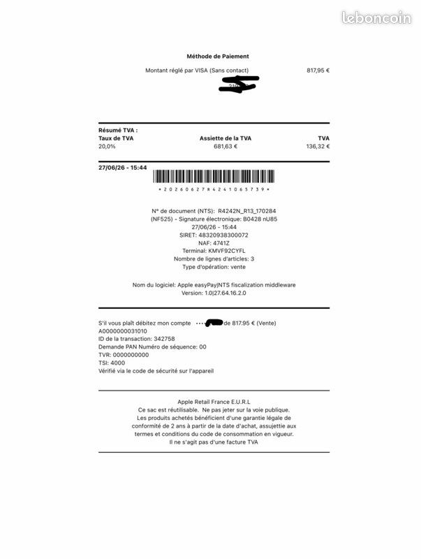 IPhone 17e 256 Go Rose pastel – Comme neuf (image 4)