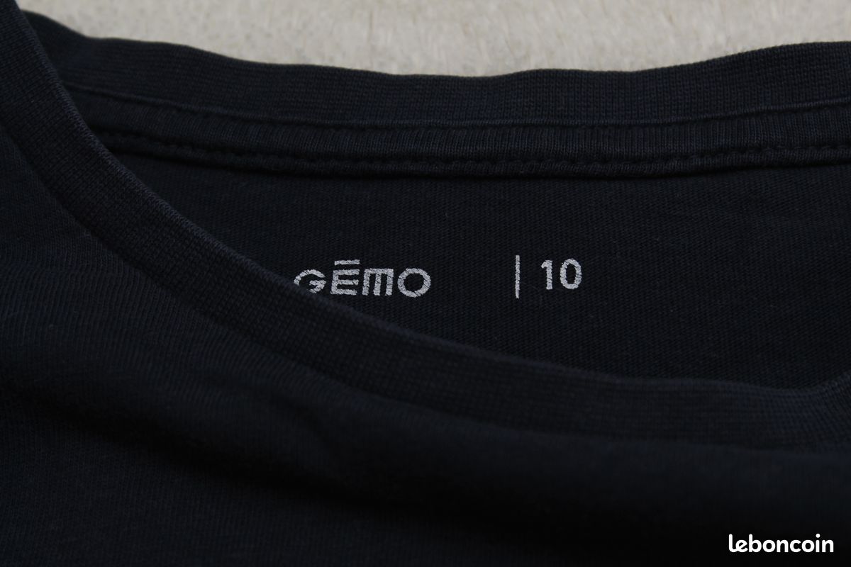 T-shirt ML imprimé 10 ans (image 2)
