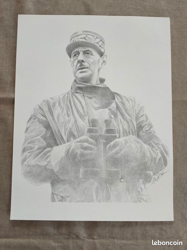 Dessins - Portraits du Général de Gaulle (image 6)