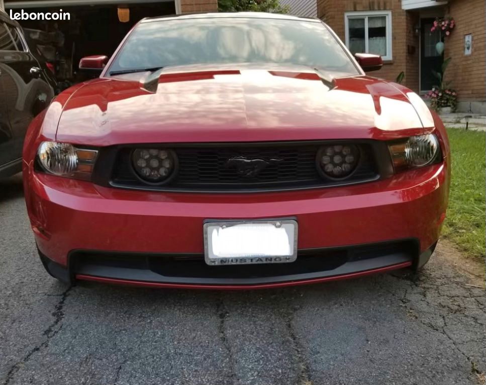 Très belle FORD MUSTANG GT Coupé de 2010 - V8 - 4,6L - BM - 61 500 KMS - ROUGE CANDY (image 3)