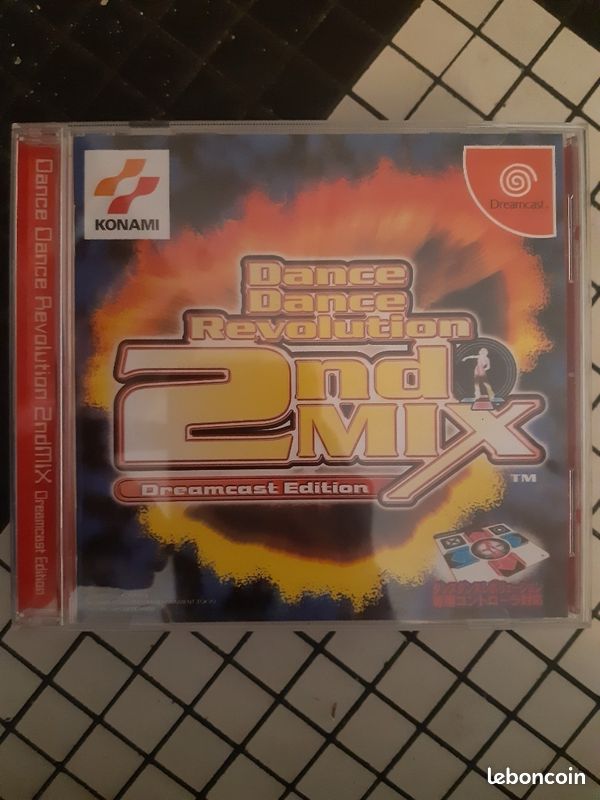 Dreamcast japonais ddr 2 dance dance revolution 2nd mix (image 1)