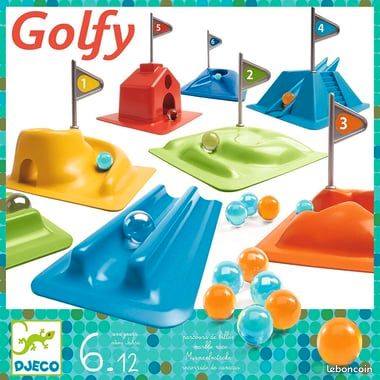 Jeu circuit bille Golfy Djeco (image 2)