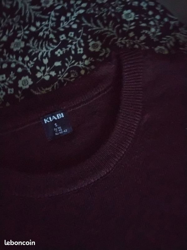 Pull femme col rond (image 1)