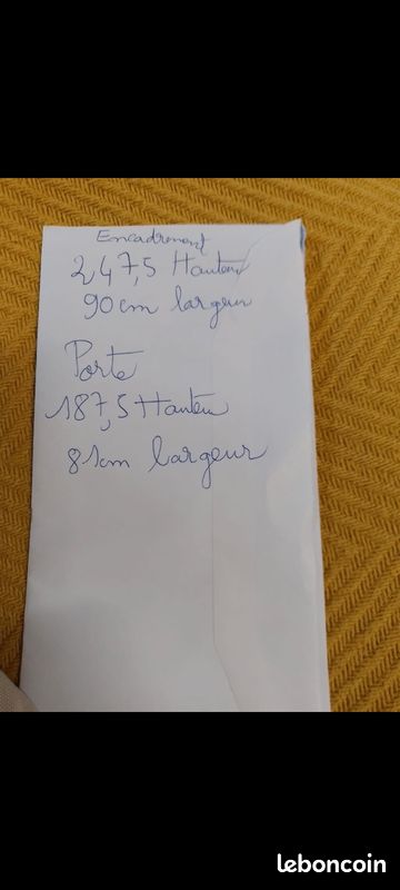 Av porte galvanisée pour appartement (image 2)