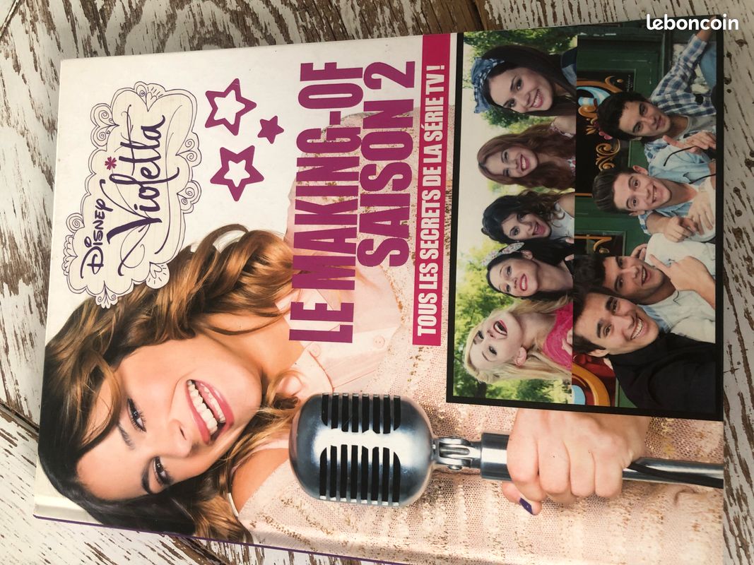 Livre violetta making of saison 2 (image 1)