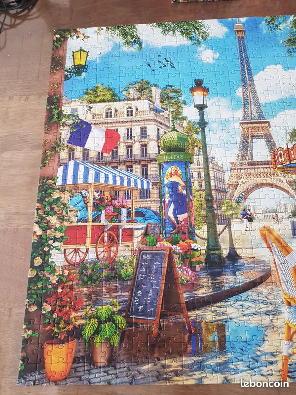 Puzzle 1000 pièces Matin Parisien (image 2)