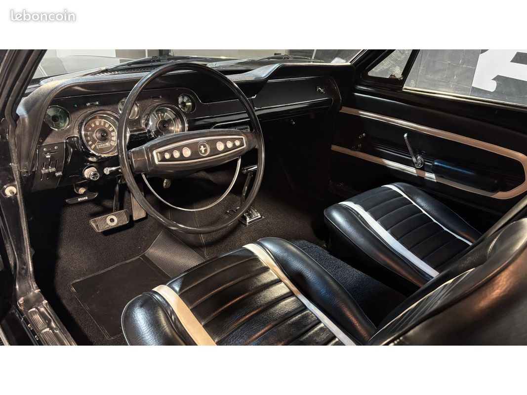 FORD MUSTANG Coupé v8 289ci 1968 - Entièrement restaurée (image 7)