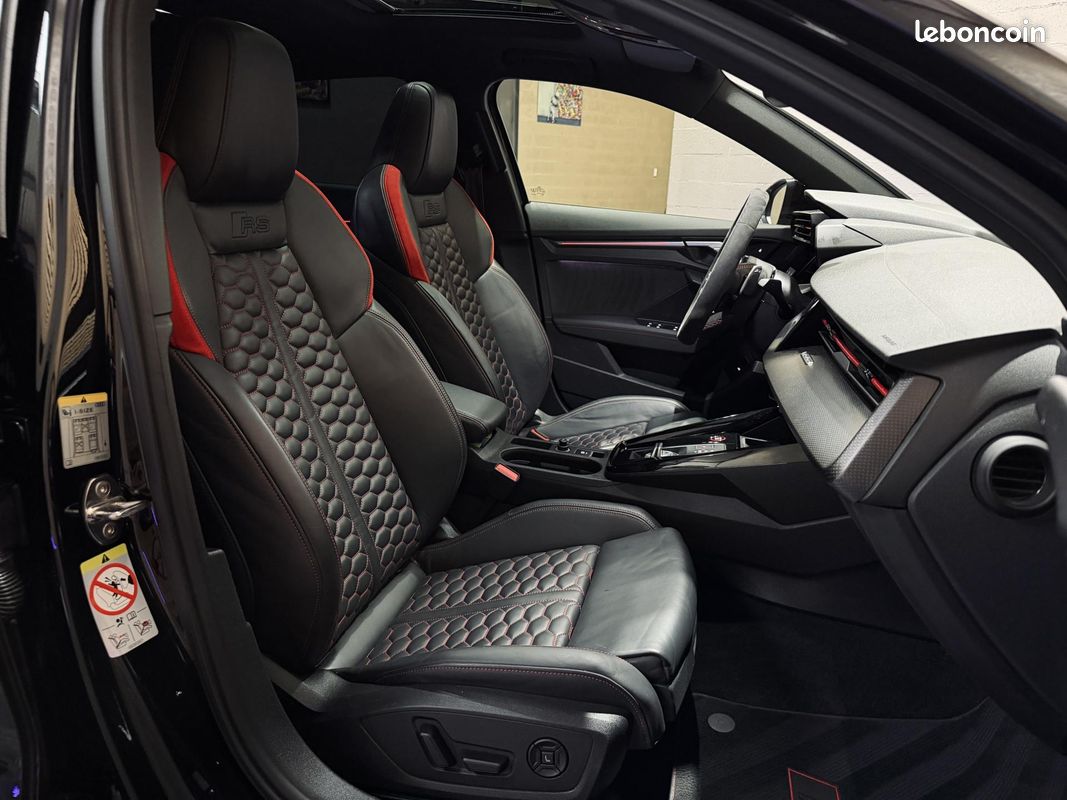 AUDI RS3 SPORTBACK Quattro 2.5 TFSI 400 S-tronic ETAT NEUF SUIVI COMPLET IMMAT FRANCE FULL OPTIONS (image 11)