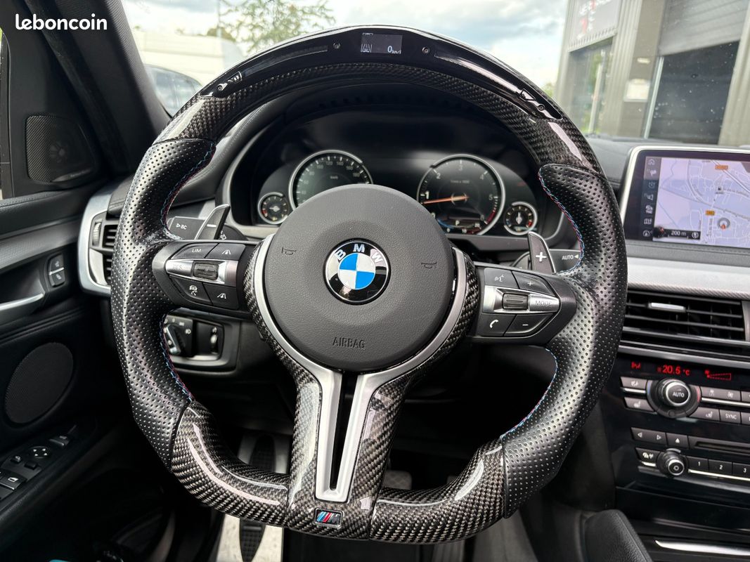 BMW X6 F16 xDrive30d 258 ch M Sport A avec TOIT OUVRANT / CAMERA / CARPLAY / SIEGES CHAUFFANTS (image 11)