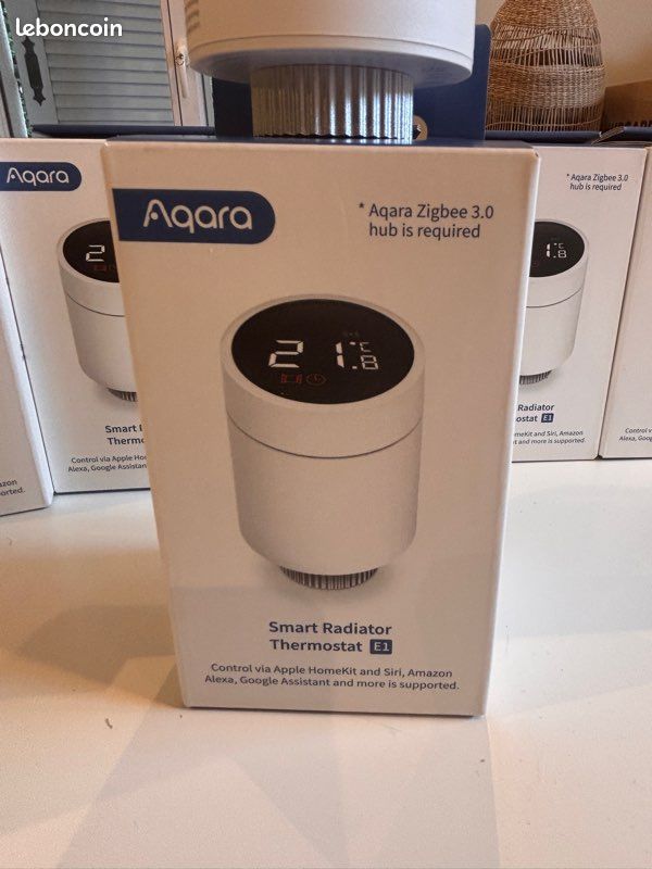 Thermostat radiateur Aqara E1 (image 1)