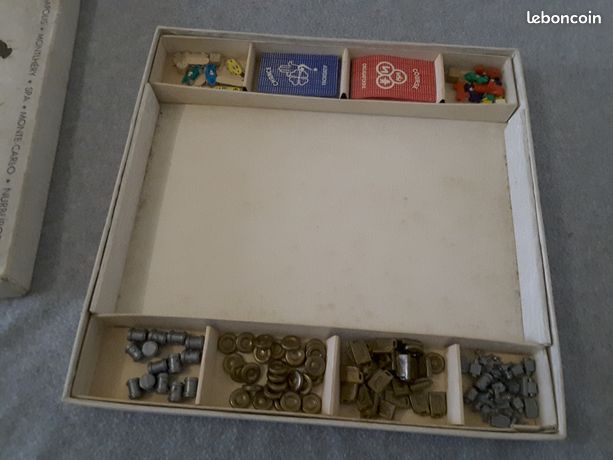 Jeu De Société Ancien Auto Race – Bacarta – 1959 – Course Auto Le Mans Sebring – Rare – France
