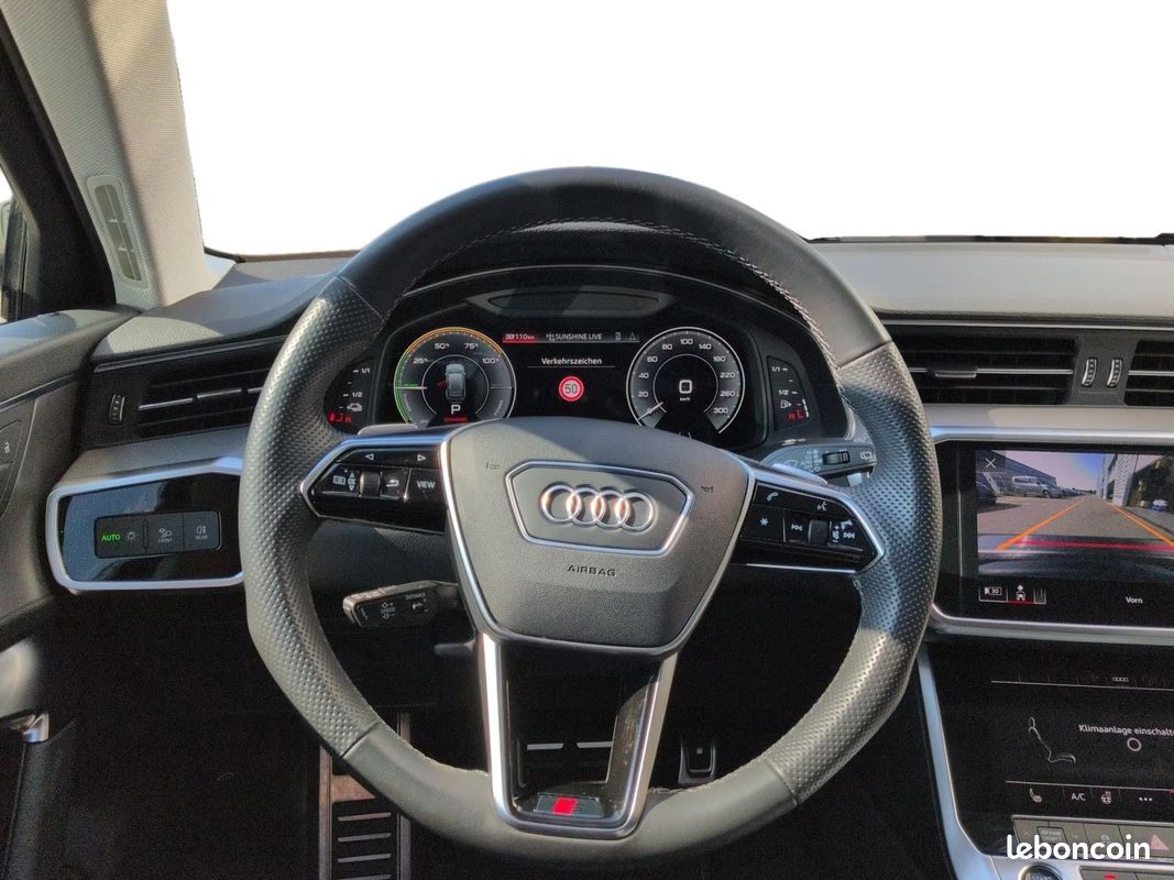 Audi A6 AVANT 55 TFSI e 367 ch quattro * Hybride Rechargeable * BVA * 360° * Cuir/Alcantara * Attelage (image 9)