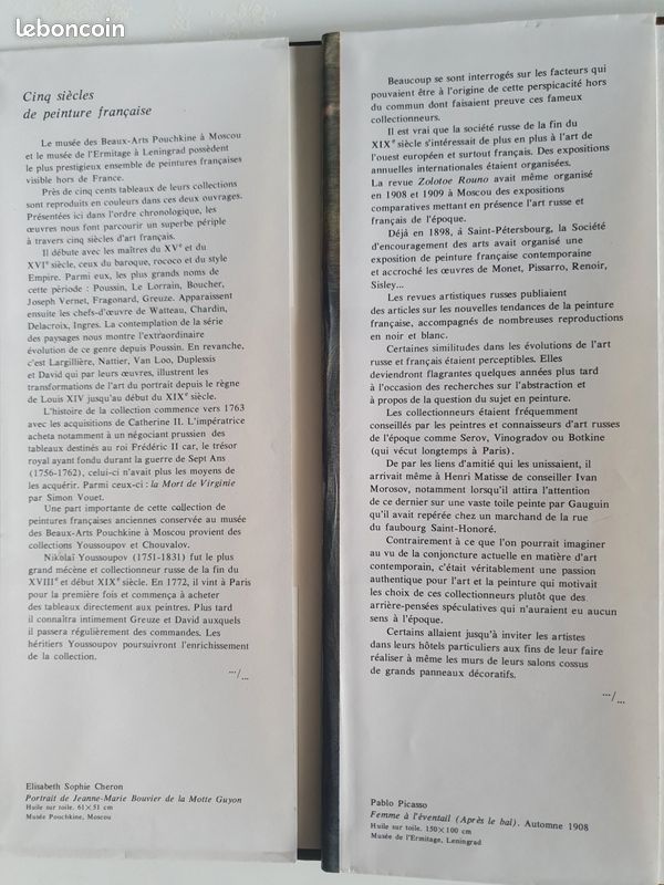 Livres neufs : Tableaux de collection et "Cinq siècles de Littérature Françaises" en 2 Tomes (image 3)