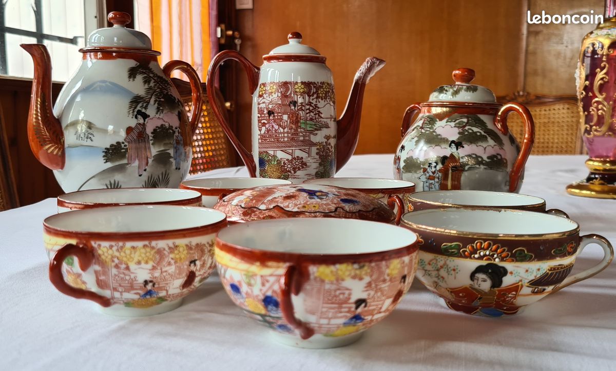 Service à thé en Porcelaine japonaise (image 1)