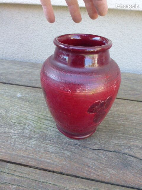 ✨ Vase Antique en Céramique Émaillée années 30✨ (image 4)