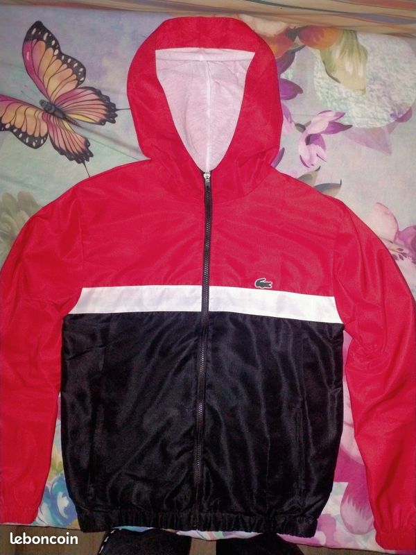 Capuche Veste Lacoste Rouge Veste à Capuche Lacoste Rouge Noir
