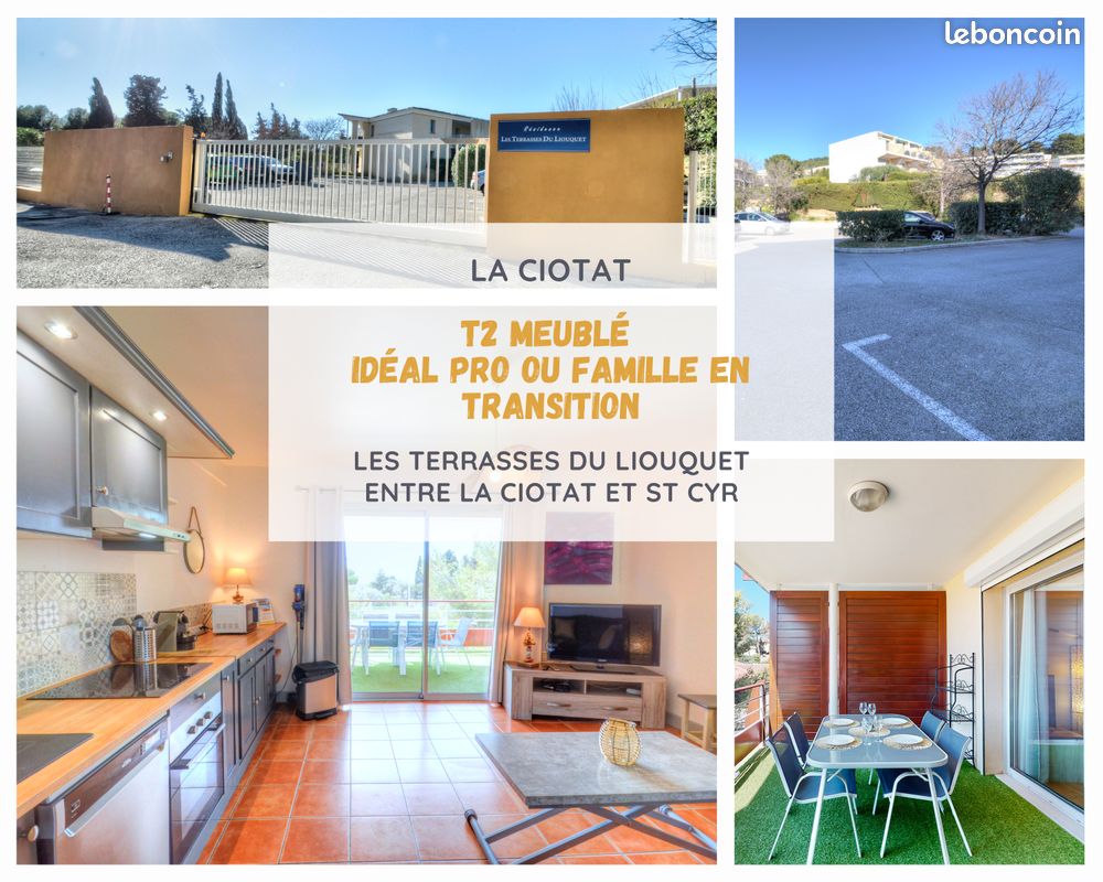 Appartement 2 pièces 37 m² · à La Ciotat · 37 m² · 1 170 €/mois