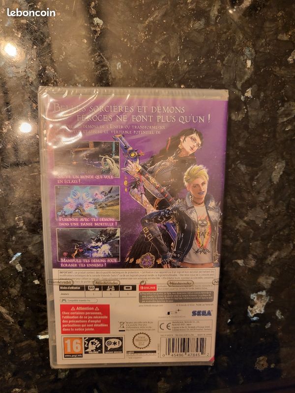 Jeu Nintendo switch Bayonetta 3 neuf (image 2)