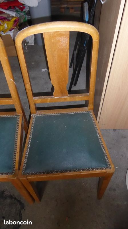 Anciennes chaises année 60-70 (image 3)