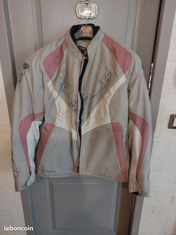 Blouson moto femme (image 1)