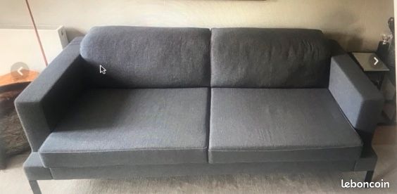Canapé ligne roset gris anthracite (image 3)