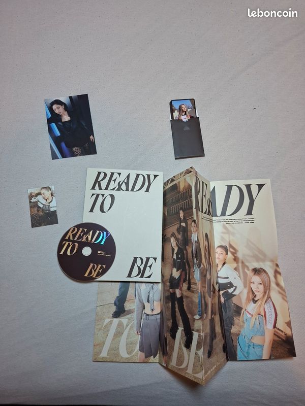 TWICE – READY TO BE 12° Mini Album (BE Ver.) + Poster Piegato In Omaggio – Edizione Speciale K-pop, Regalo Per Fan
