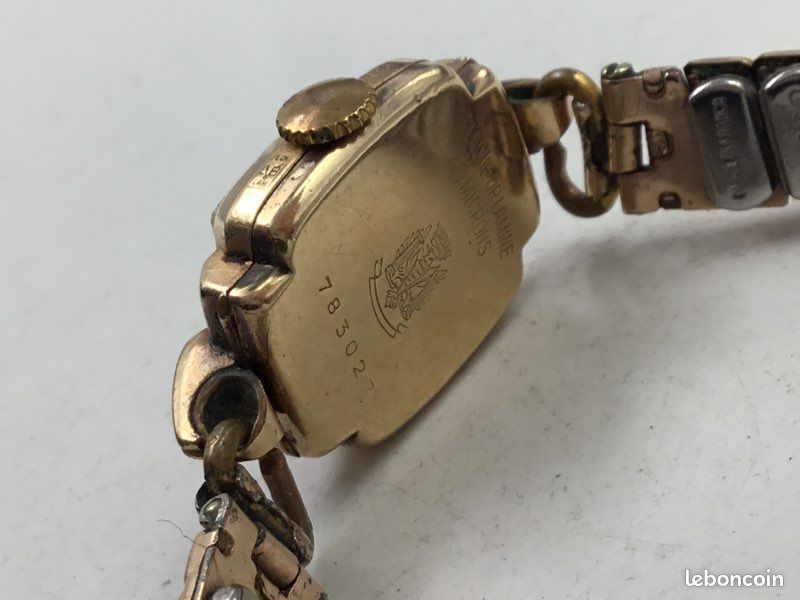 Boîtier Ancien De Montre Femme LIP à Réparer Ou Pour Pièces - Mécanique Manuelle, Chiffres Arabes