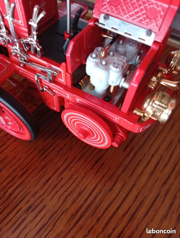 Franklin Mint 1912 Christie Front Drive Steamer Fire Engine Truck 1/24