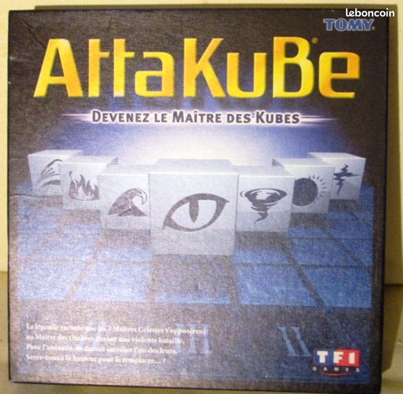 Jeu ATTAKUBE , Ed Tomy TF2003, games 2001, occas (image 1)