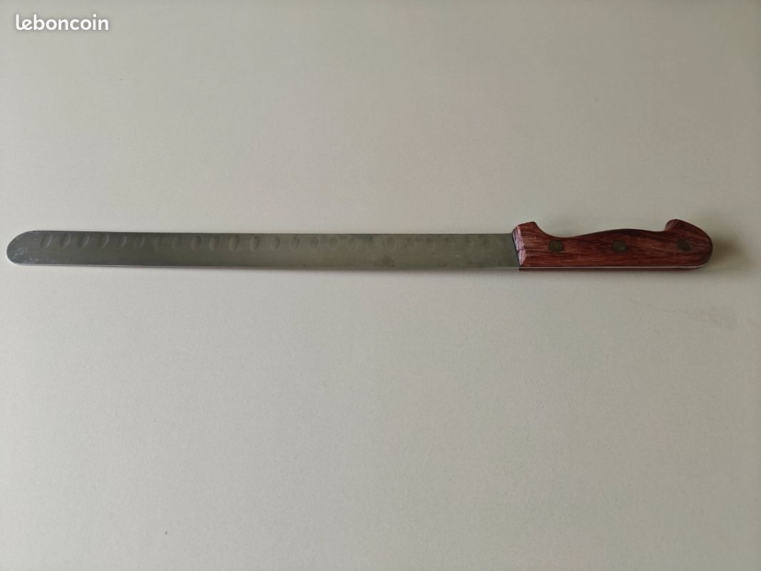 Couteau a jambon cuit, poisson saumon (image 1)