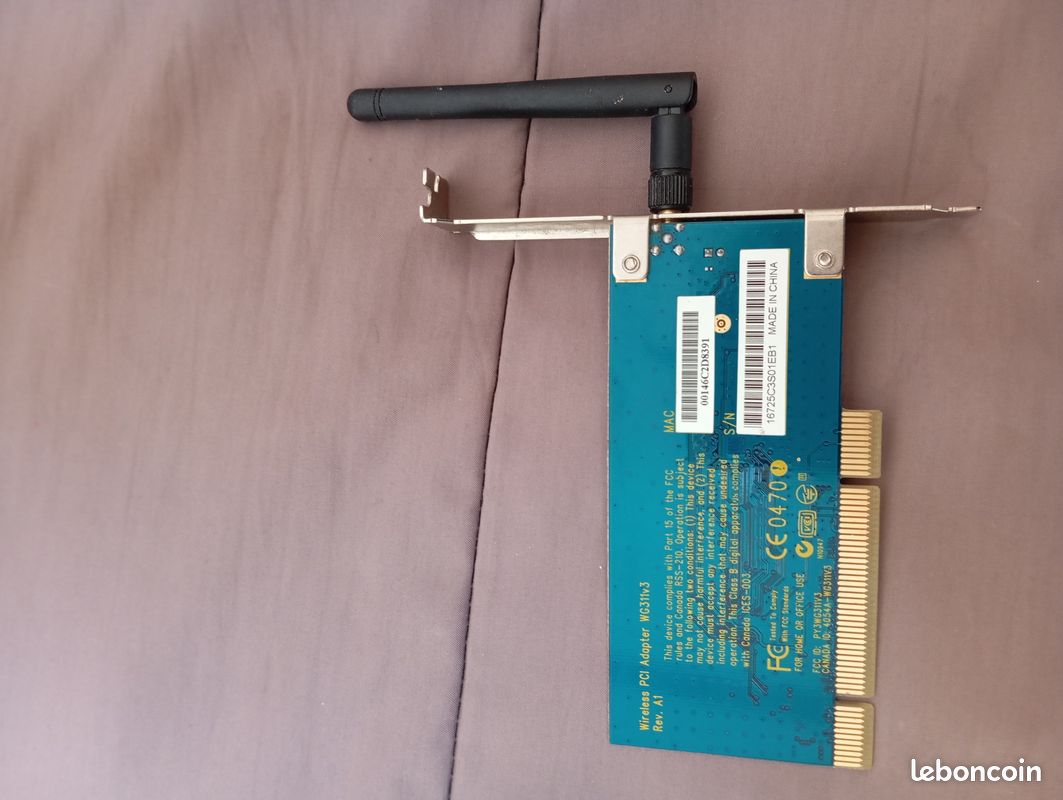 Netgear WG311 54 Mbps Wireless PCI - Accessoires informatique