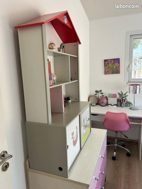 Commode et bibliothèque enfant (image 3)