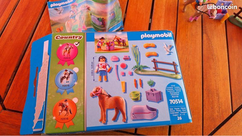 70514 - Playmobil Country - Cavalière et poney islandais (image 1)