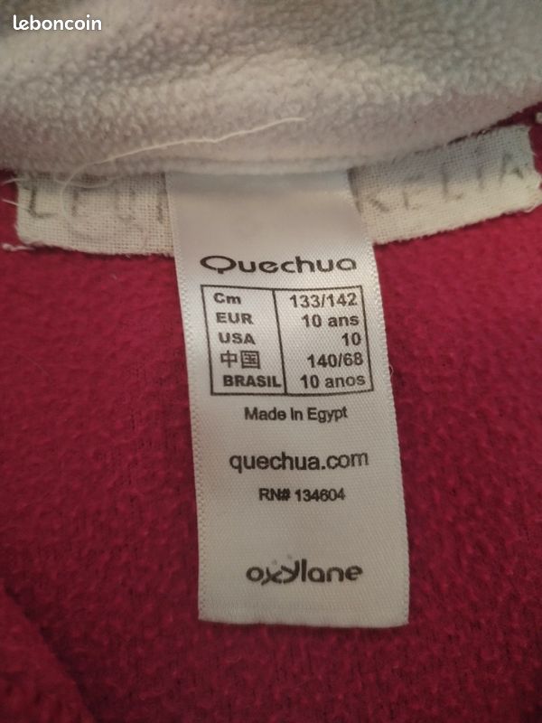 Pull rose 10ans (image 2)