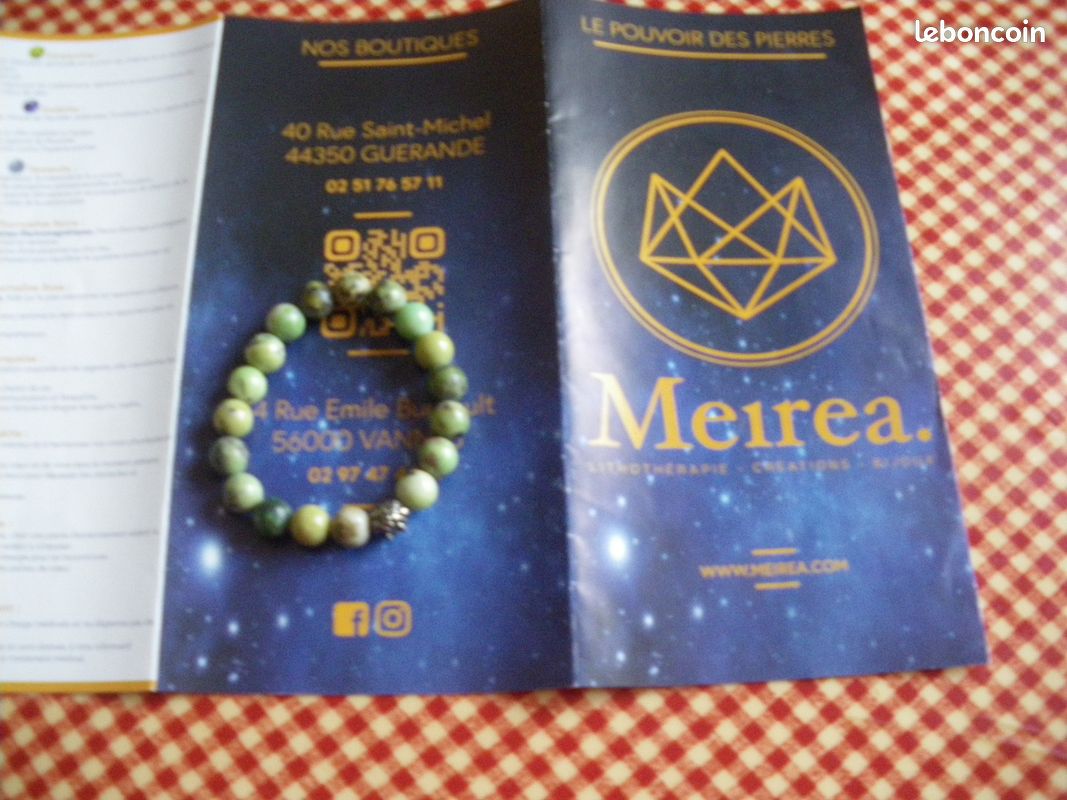 Bracelet véritables Pierres de Marque MEIREA (image 1)