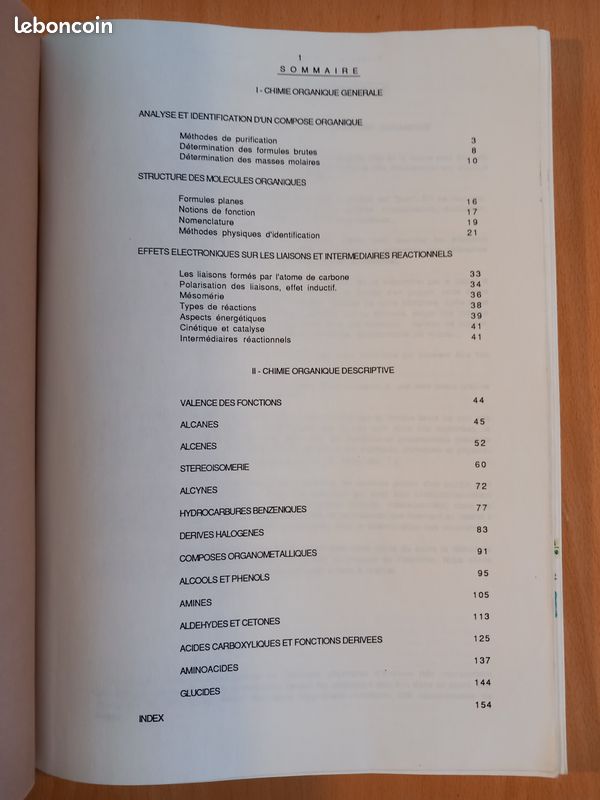 CNAM 1990-1991 - Chimie Organique Cours A2 (image 7)