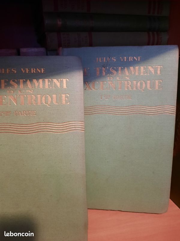 Le testament d'un excentrique - Jules Verne - Livres d'occasion (image 2)