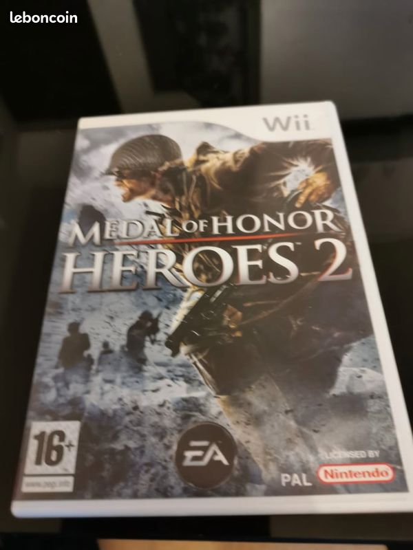 Jeu wii medal of honor heroes 2 (image 1)