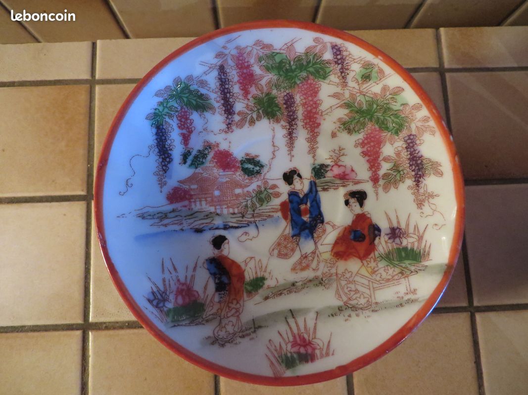 Service à café/thé japonais en porcelaine fine (image 2)