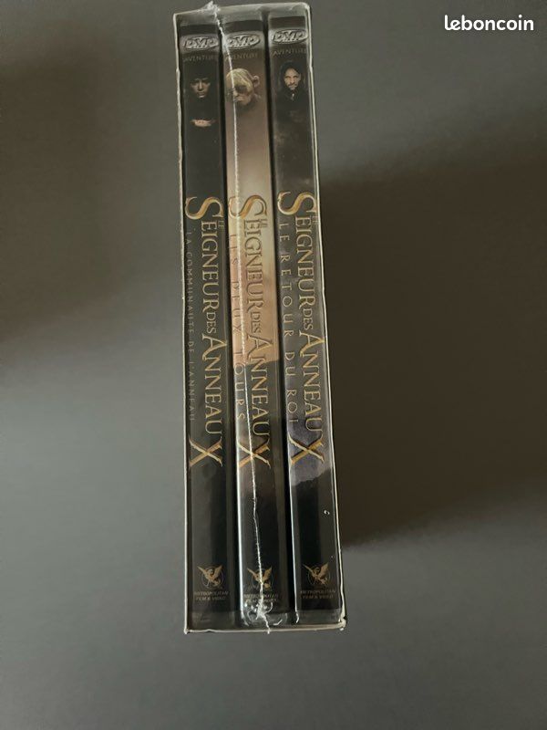 3 DVD le seigneur des anneaux la trilogie neufs (image 2)