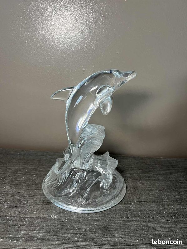 JAUNE - Figurines en cristal de cygne, Collection'ornement en verre